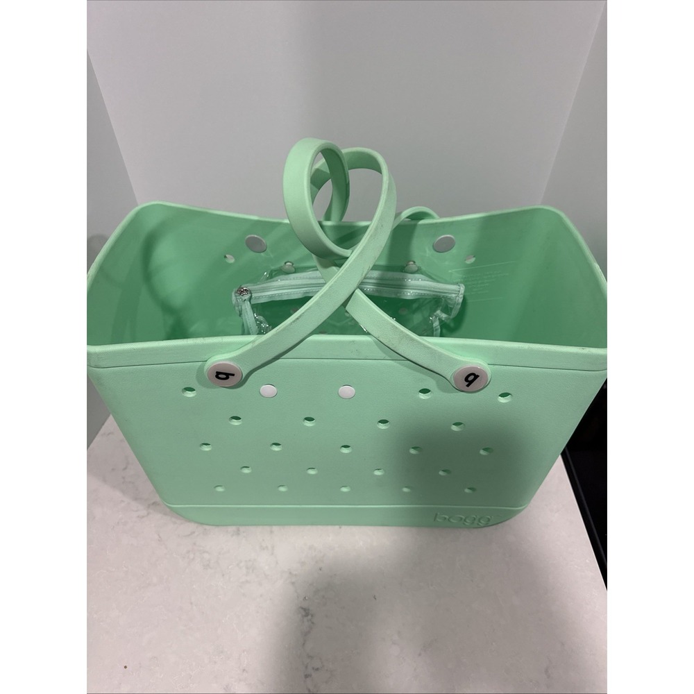 BOGG BAG Original X Large Rare Green Durable Open Tote Bag 19x15x9.5in - Picture 2 of 9